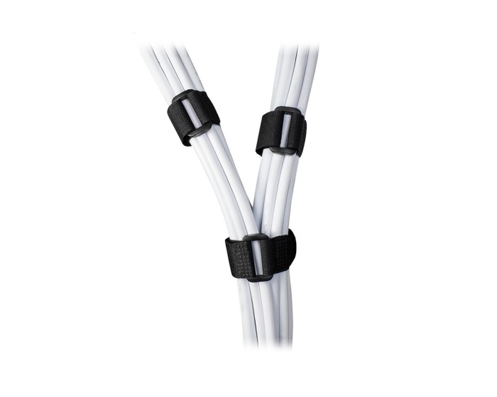 Deltaco Cable Ties 18cm Black 10pcs