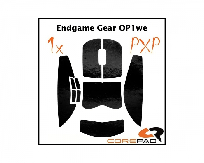 Corepad PXP Grips for Endgame Gear OP1/8K/RGB/OP1we - Black