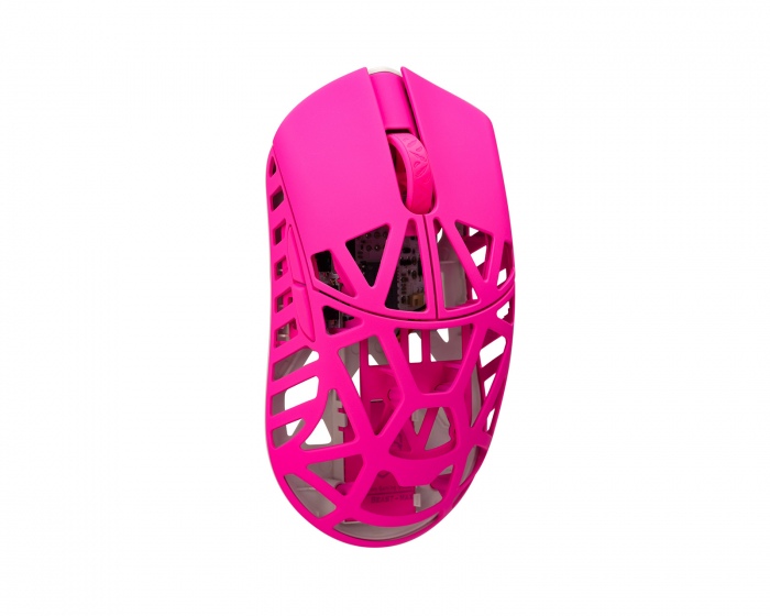 WLMouse Beast X Max Wireless Gaming Mouse - Neon Rose [Omron Opticals]