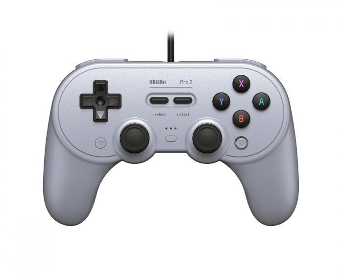 8Bitdo Pro 2 Wired Gamepad PC/Switch - Gray Edition