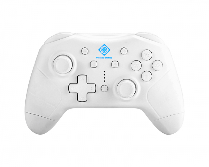 Deltaco Gaming Wireless Controller - Trådløs Controller til Nintendo Switch/PC/Android - Hvid