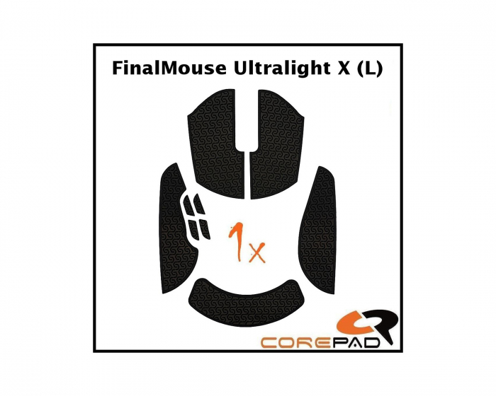 Corepad Soft Grips FinalMouse Ultralight X Large - Valkoinen