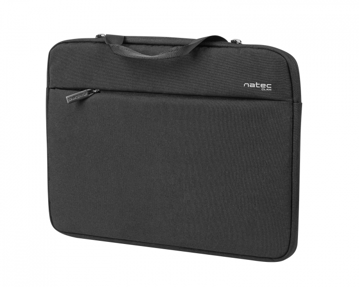 Natec Laptop Sleeve Clam 15.6” - Svart Laptopfodral