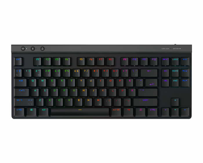 Logitech G515 TKL Lightspeed Trådlöst Gaming Tangentbord [Tactile] - Svart