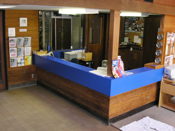 Front desk