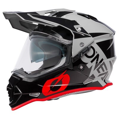 Oneal 2025 Sierra R Helmet - Black/Grey/Red