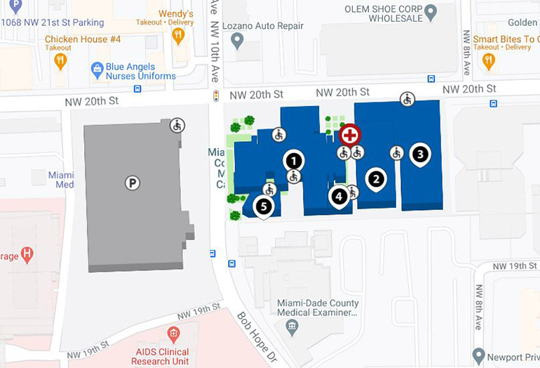 Valley Medical Center Campus Map