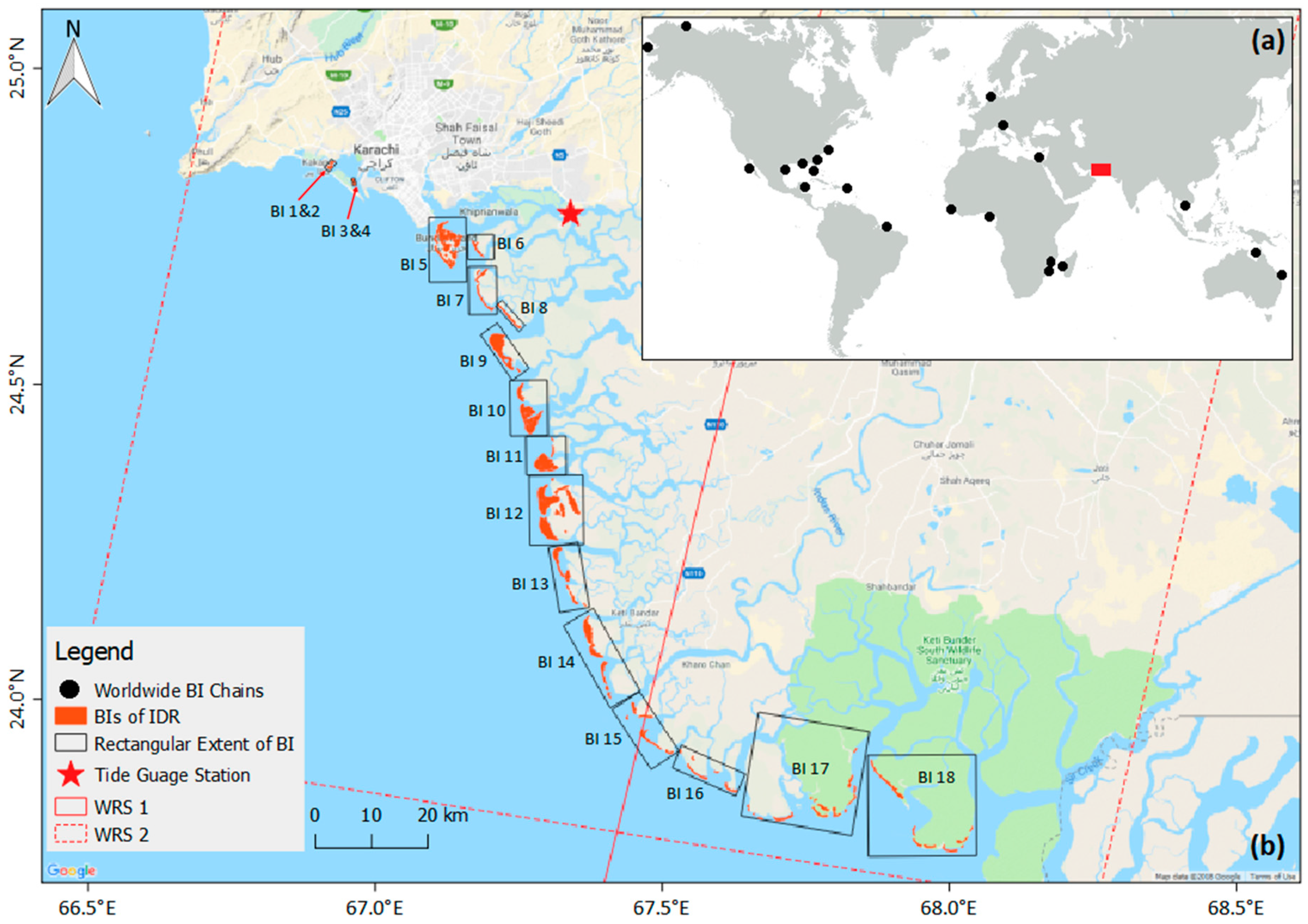 Barrier Islands Map