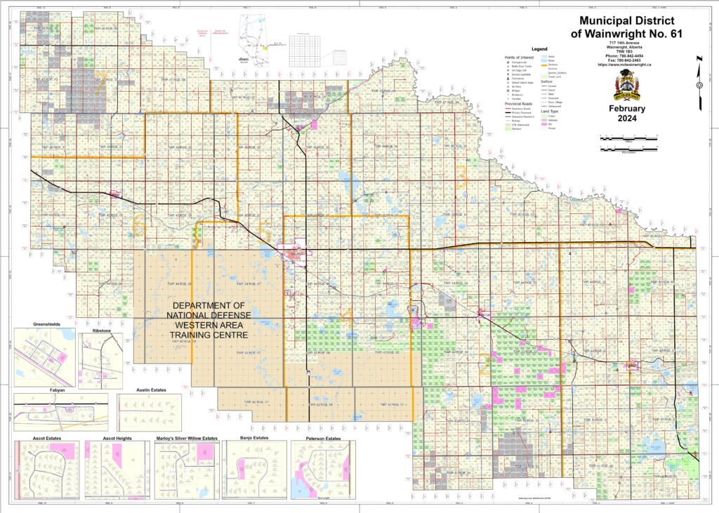 Ownership Map | Municipal District of Wainwright No. 61