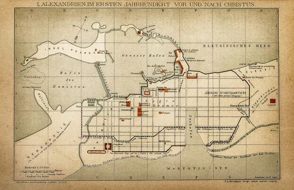 Alexandria in the first century before and after Christ