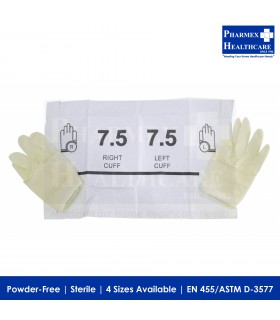 GREAT GLOVE Sterile Surgical Gloves Polymer Coated (Powder-Free) - 4 Available Sizes