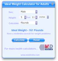 Healthy Body Weight Calculator For Men