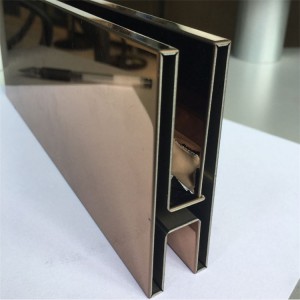 stainless steel channel shaped decorative sheet metal panels