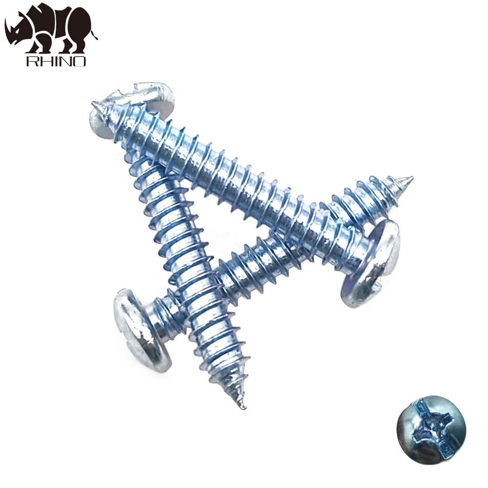 Slotted & Philip Pan Head Self Tapping Screw