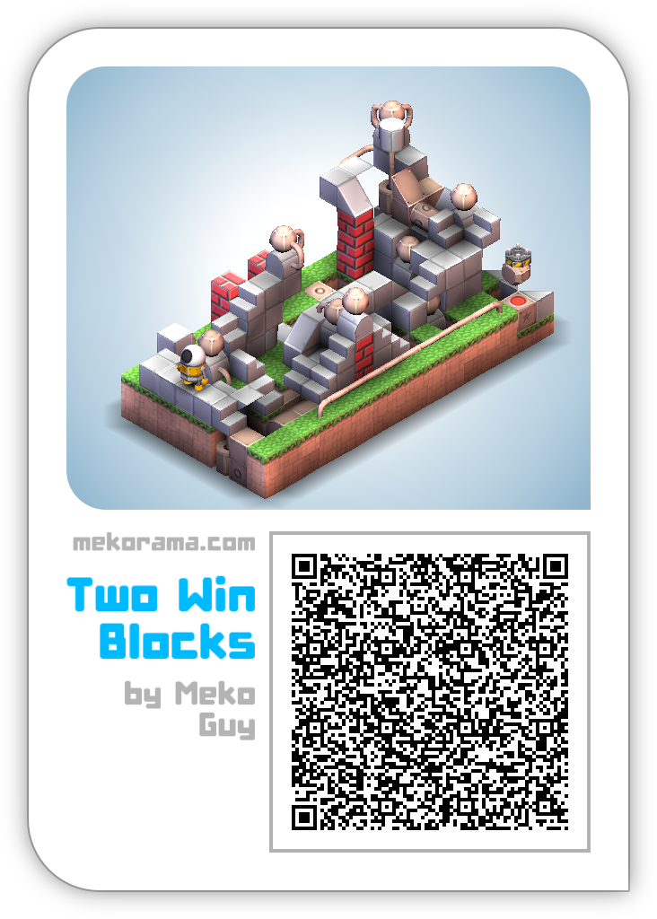 Two Win Blocks | Mekorama forum