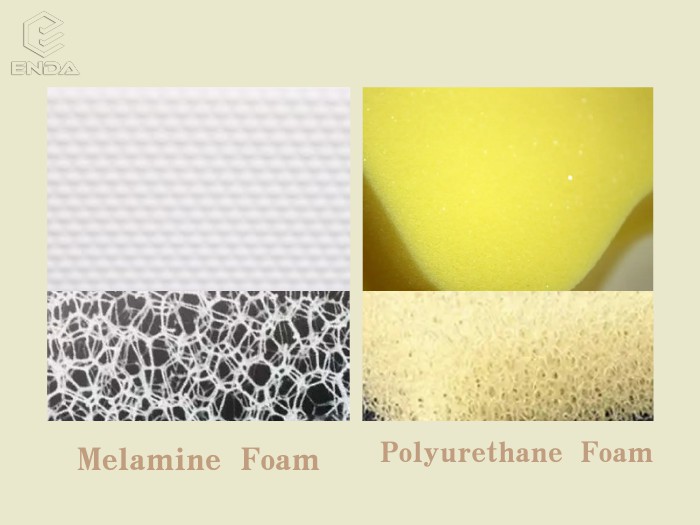 melamine foam vs polyurethane foam