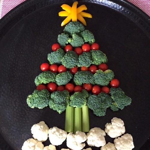 Christmas Tree Veggie Platter