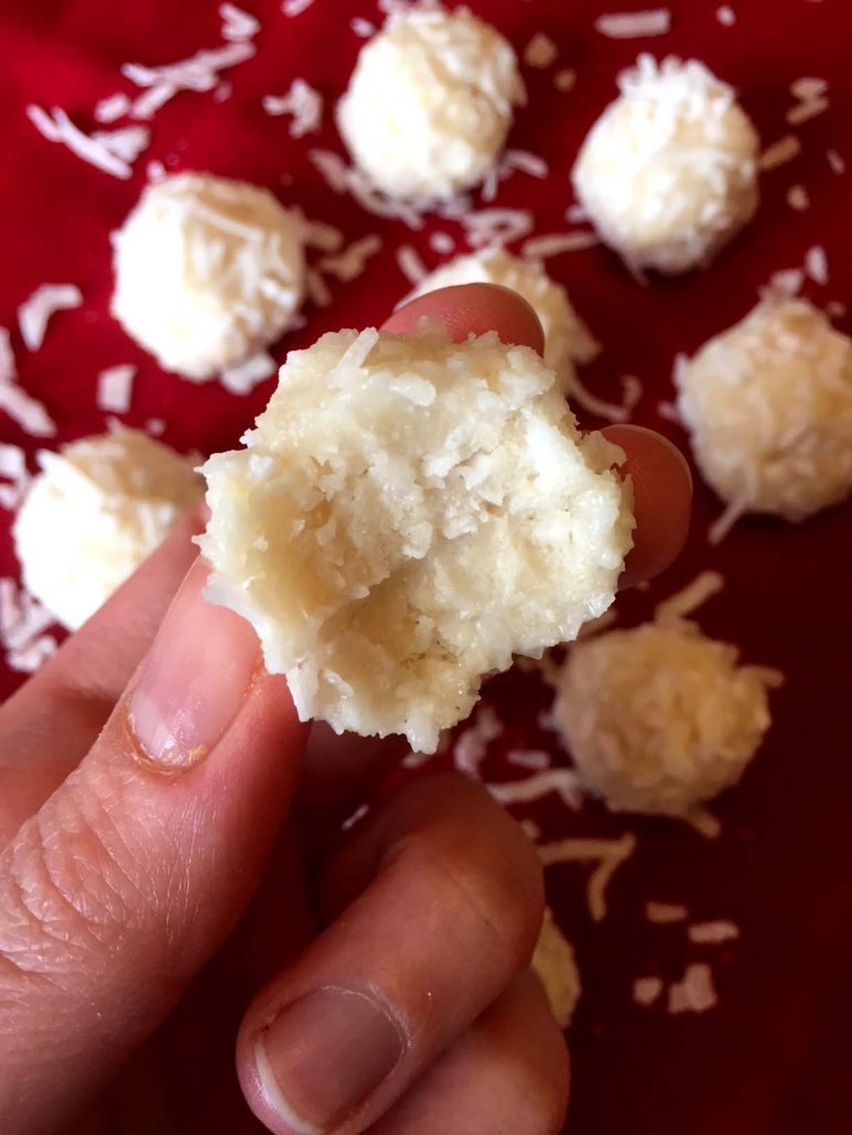 Easy Coconut Energy Balls