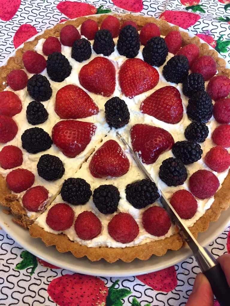 Keto Fruit Tart