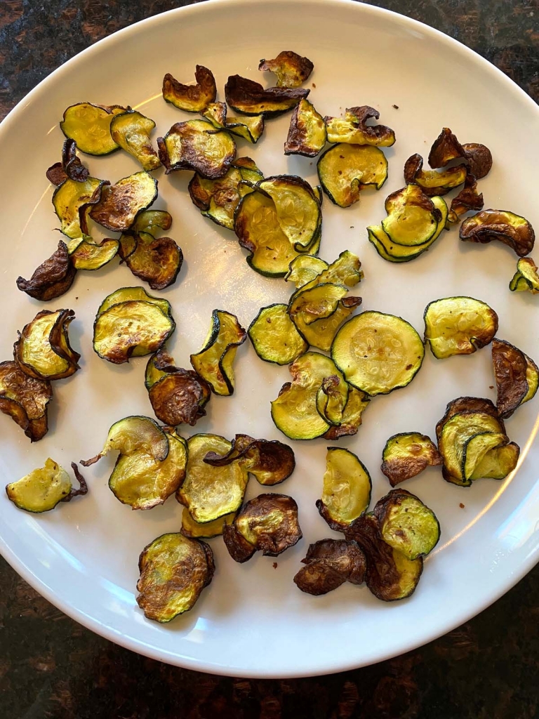 Air Fryer Zucchini Chips