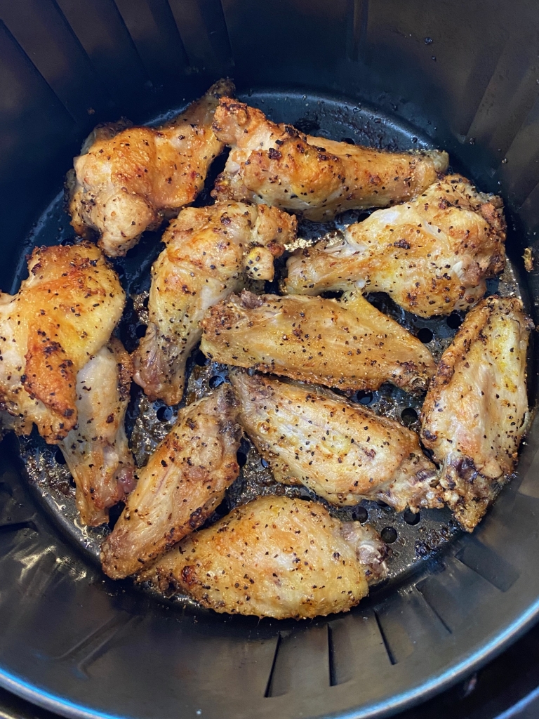 Lemon Pepper Chicken Wings In Air Fryer