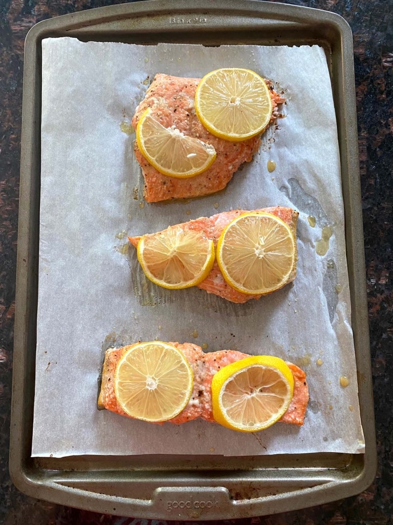 Baked Sockeye Salmon