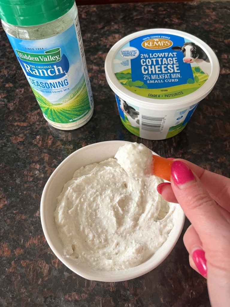 Cottage Cheese Ranch Dip