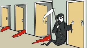 Create meme: meme death, death is knocking on the door meme, meme the grim Reaper