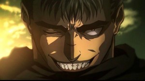 Создать мем: berserk, аниме берсерк, берсерк гатс улыбка