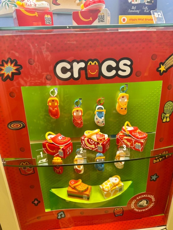 Create meme: crox gibbits, McDonald's crocs, crocs