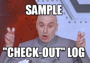 sample-check-out-log