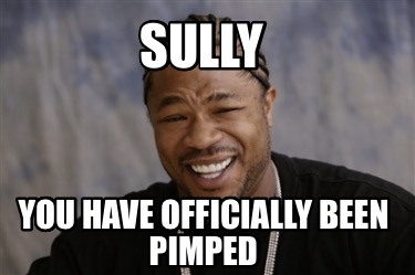 sully-you-have-officially-been-pimped