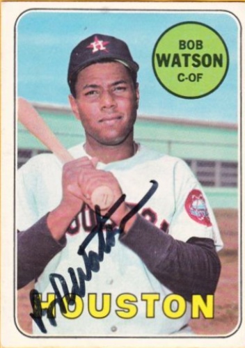 Bob Watson Autographs and Memorabilia | Sports, Baseball