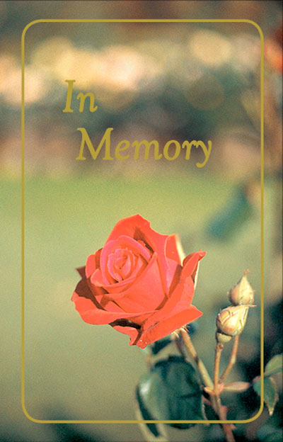 Memorial Cards – Memorial Print