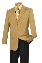  Mens 3 Button Fashion Dress Casual Blazer