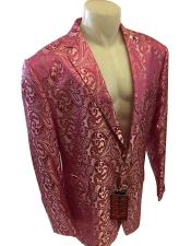  Alberto Nardoni Brand Pink Fuchsia Mens Blazer (Wholesale price $95 (12pc&UPMinimum))