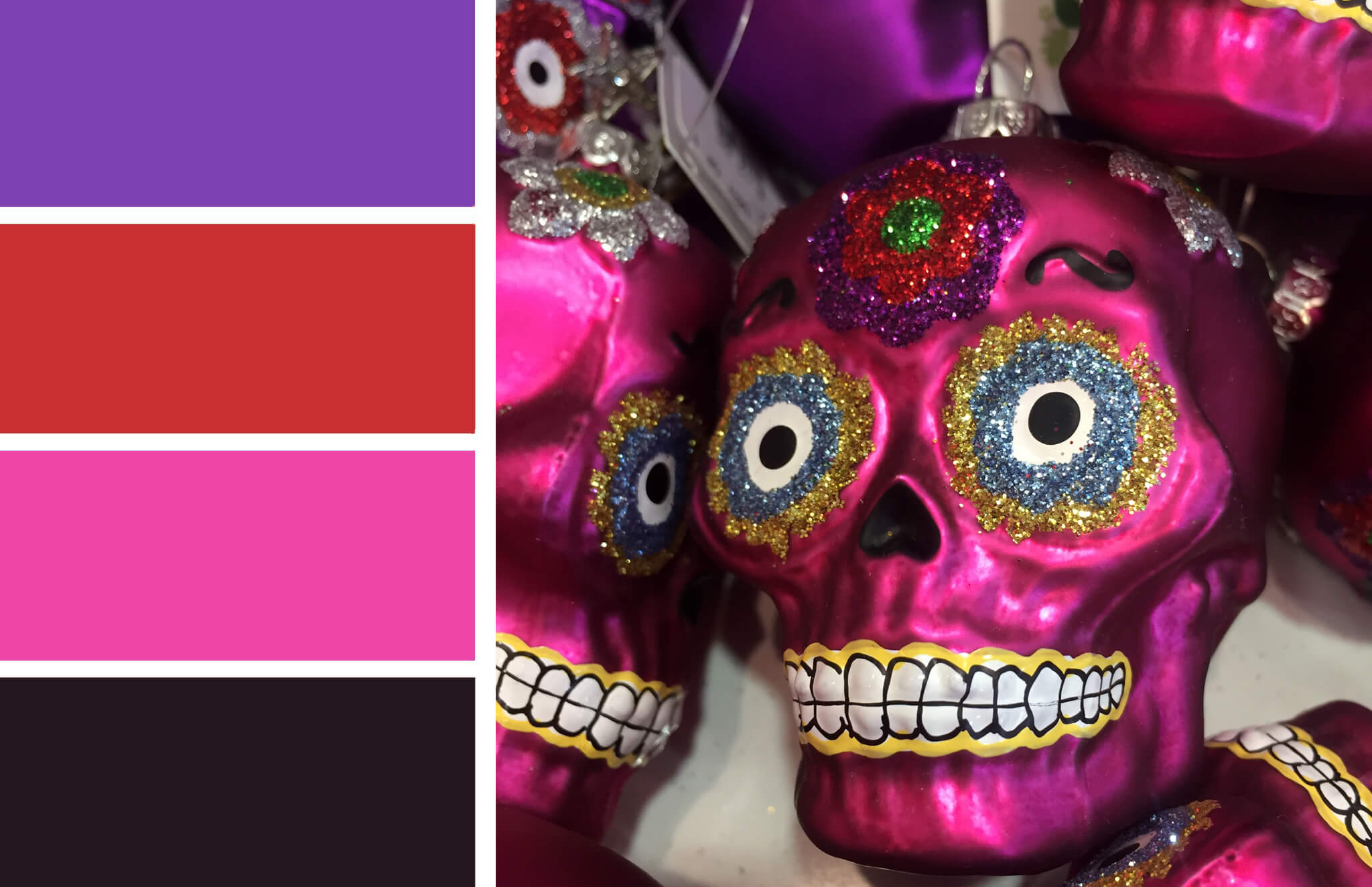 Fall color inspiration: Dia de los Muertos