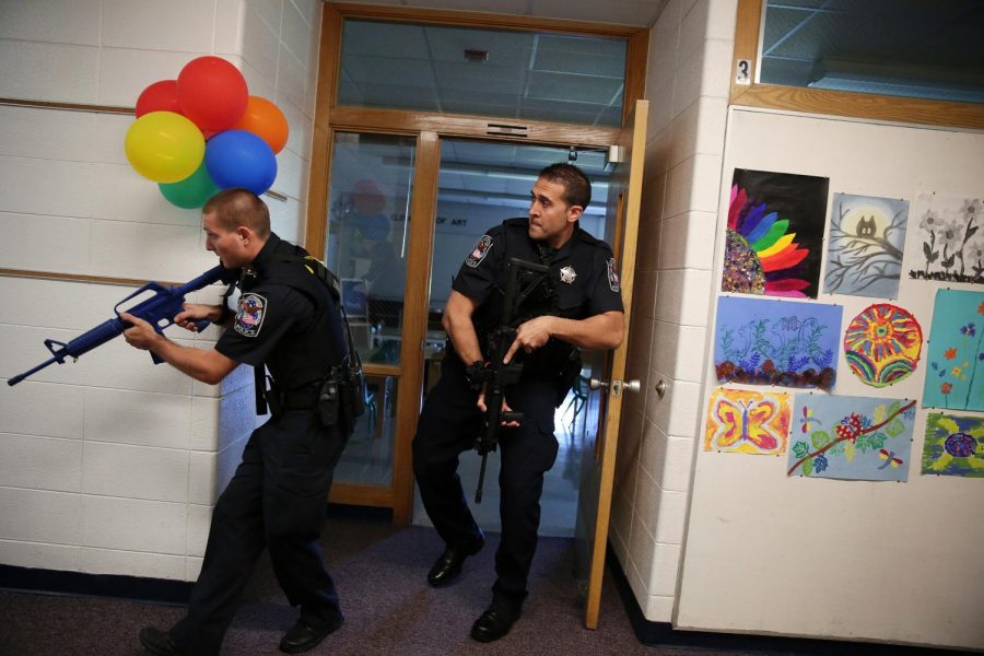 Training on active shooter situations address student and faculty safety.