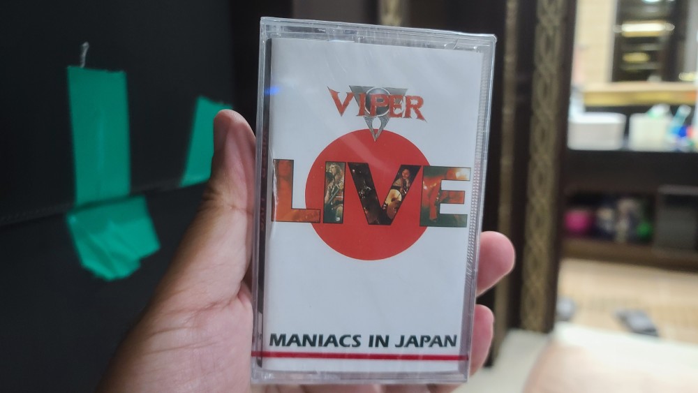 Viper - Maniacs in Japan Cassette Photo | Metal Kingdom