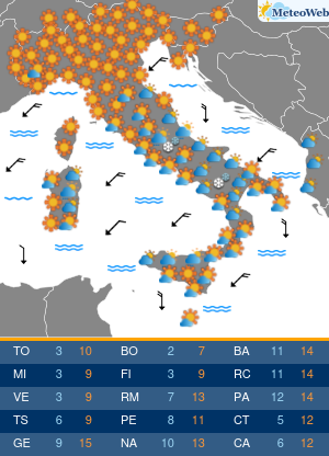 Previsioni Meteo Giovedi 26 Dicembre