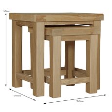 Max Nest Of Tables (2) Oak