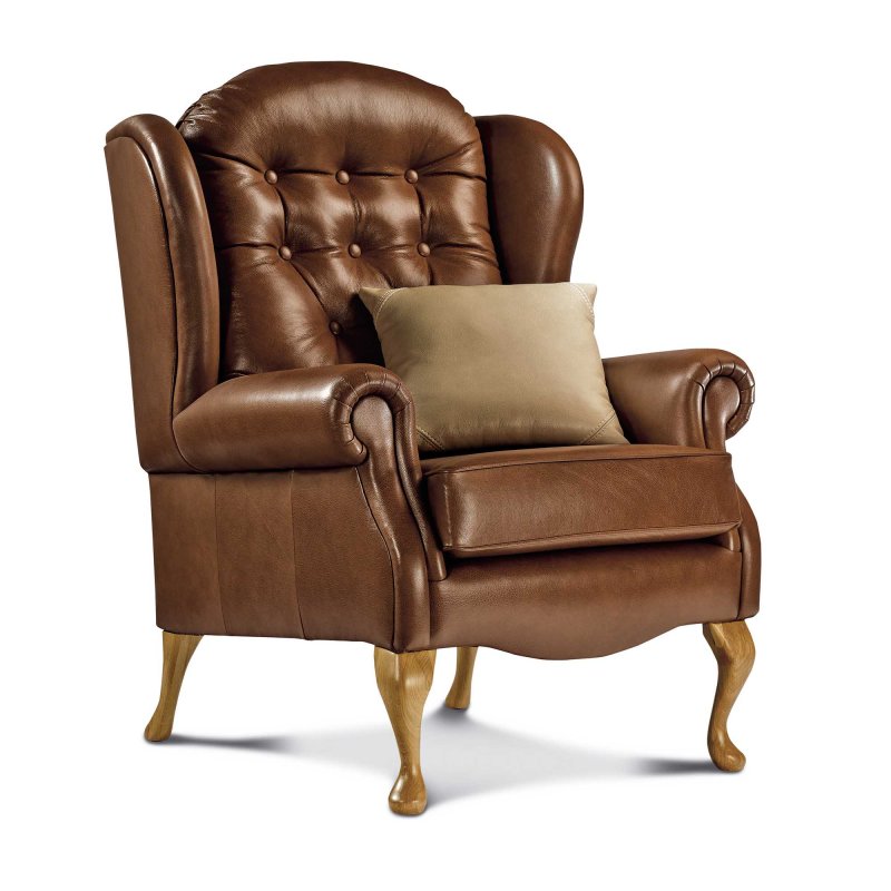 Sherborne Lynton Fireside Chair Leather Grade 1