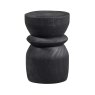 Bikkel Stool/Side Table Black