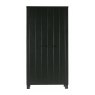 Dennis 2 Door Wardrobe Black