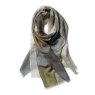 Merino Scarf 65cm x 180cm Olive & Stone