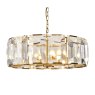 Eton Chandlier Large Crystal & Brass