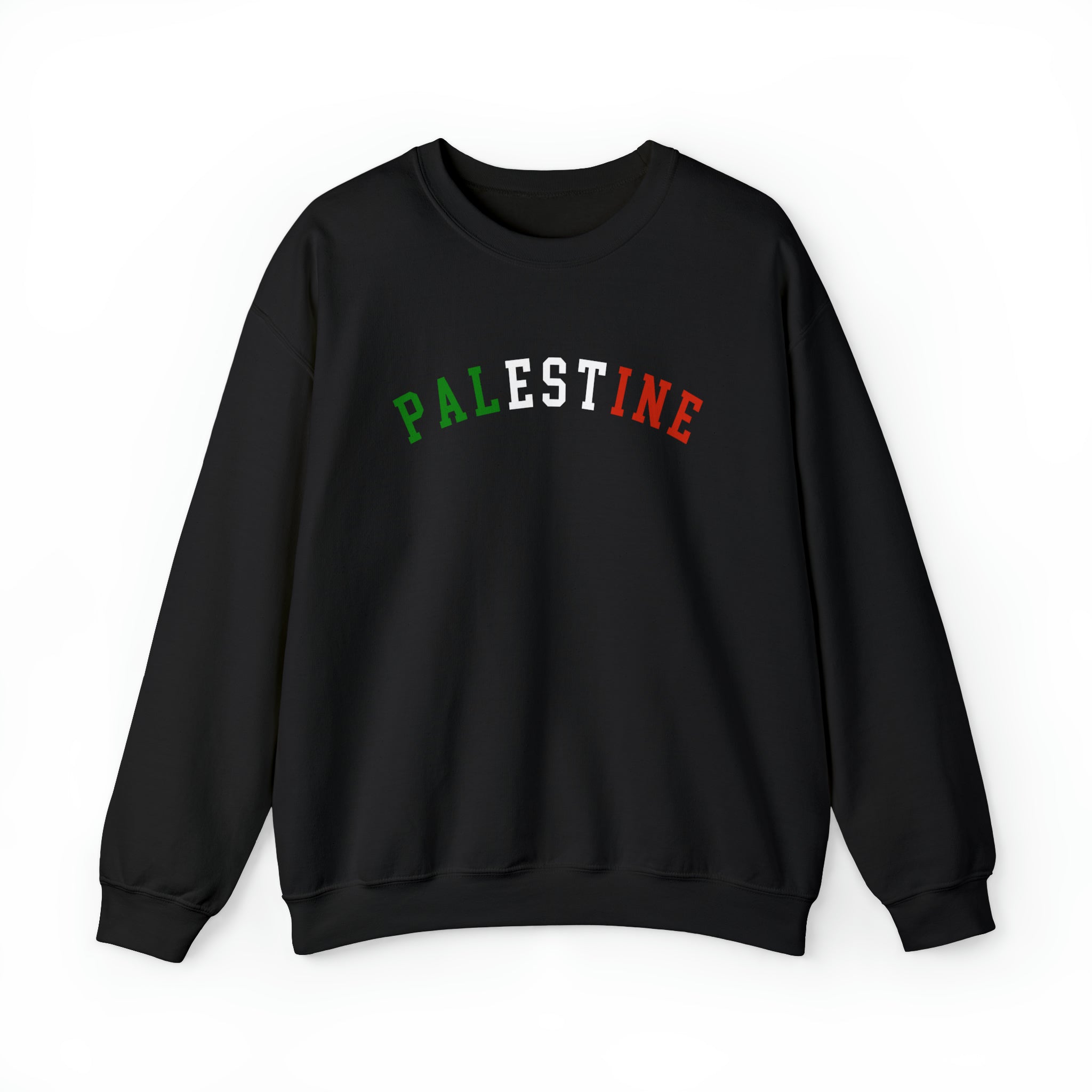 Adult | Palestine | Varsity Letters | Crewneck Sweatshirt – Mideast ...