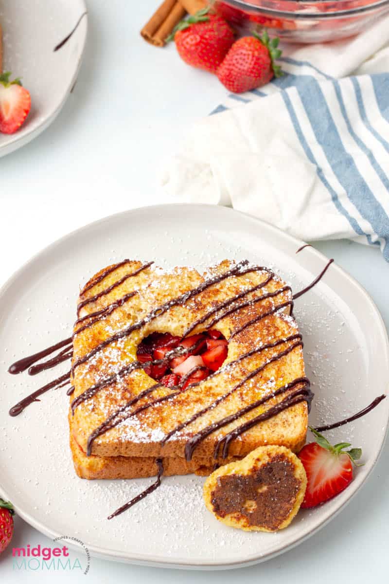 Chocolate Strawberry French Toast