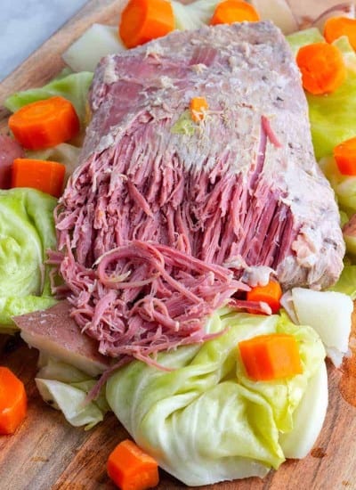 Crockpot Corned Beef and Cabbage