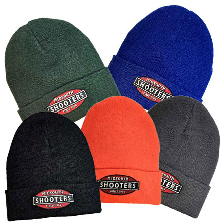 Midsouth Shooters Cuffed Beanies With Flat Stitch Logo